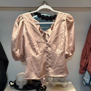 New Abercrombie Silk Top